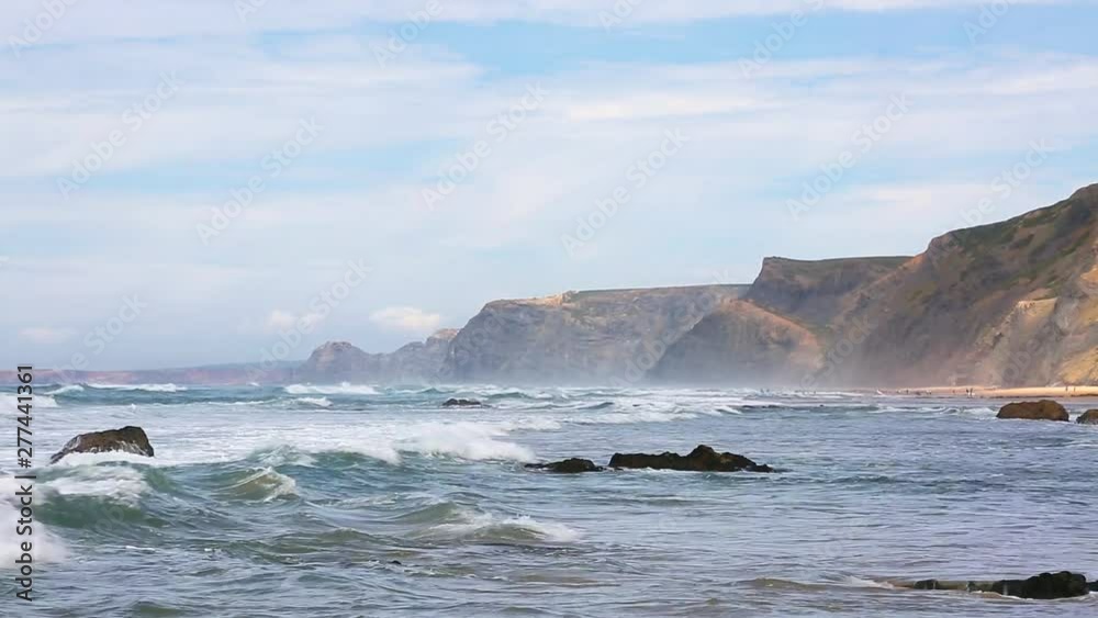 Beautiful Amoreira Beach near to Aljezur Beautiful Amoreira Beach near to Aljezur