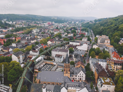 Obraz na płótnie Wuppertal, Ruhr, Germany w salonie