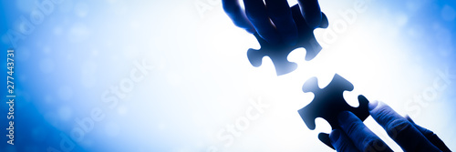 Two Fitting Puzzle Pieces/Concept