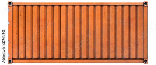 Cargo Container 2D Game Art