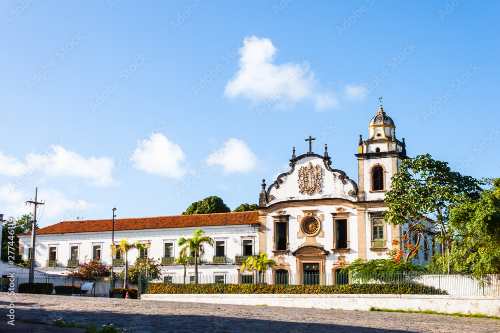 Igreja e Mosteiro de São Bento - Olinda, Brasil.