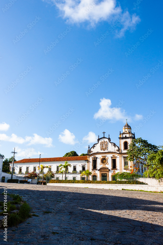 Igreja e Mosteiro de São Bento - Olinda, Brasil.