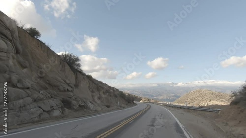 Drive Through Scenic Mountain Roada photo