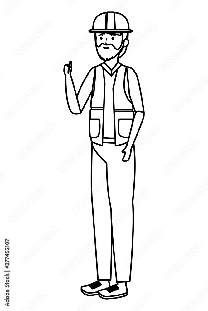 professional mechanic worker avatar character professional mechanic worker avatar character