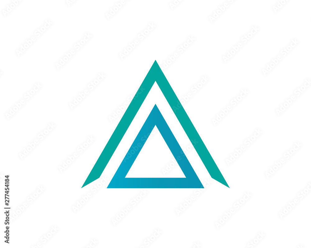  triangle Logo Template
