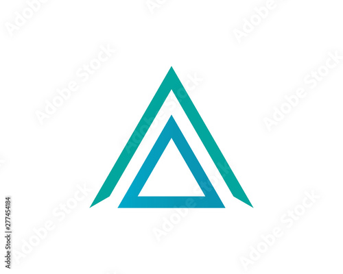  triangle Logo Template
