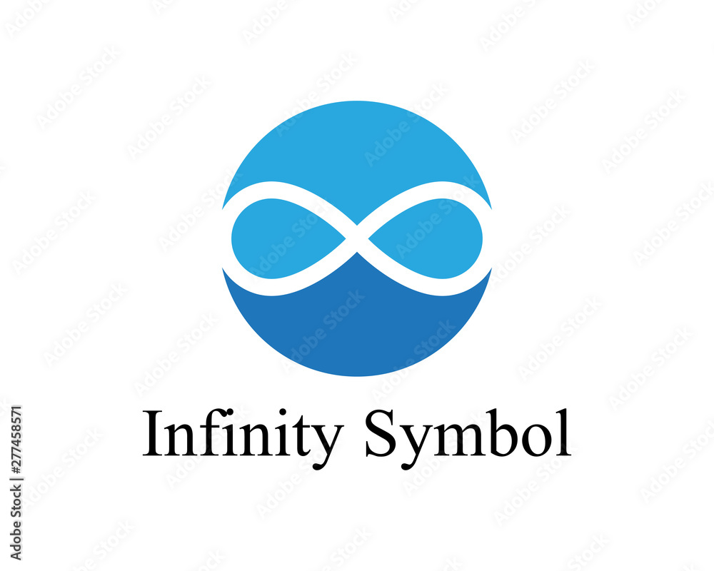 Infinity logo Vector Logo template Infinity logo Vector Logo template