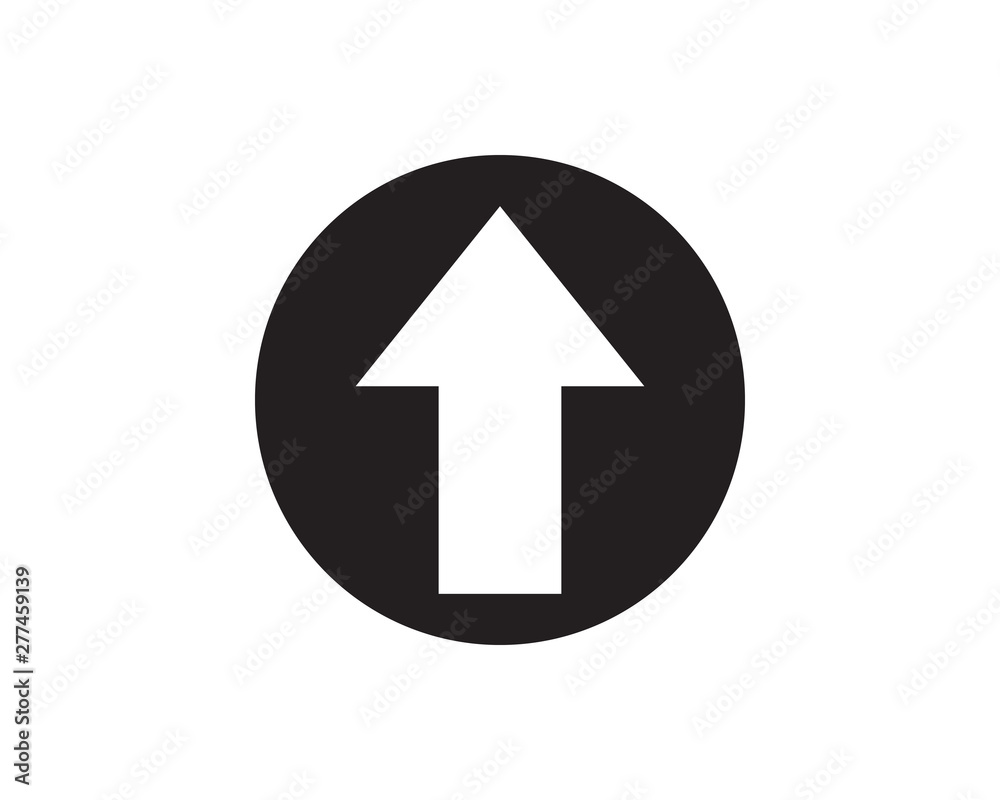 Arrow vector illustration icon Logo Template Arrow vector illustration icon Logo Template