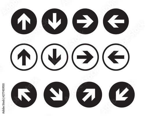 Free Download Arrow vector illustration icon Logo Template - GFXLoad