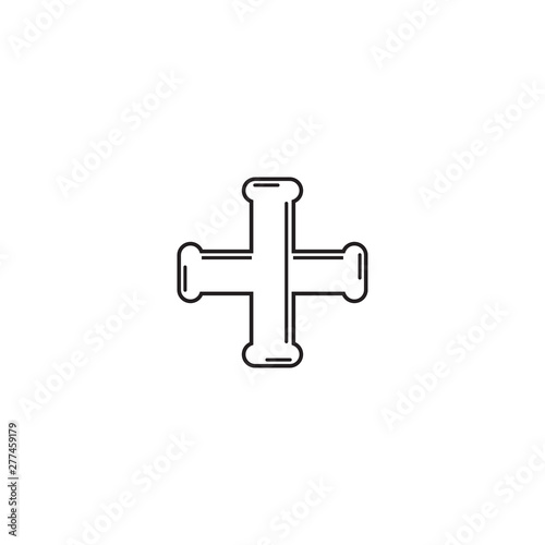 Pipe plumbing icon graphic design template vector illustration