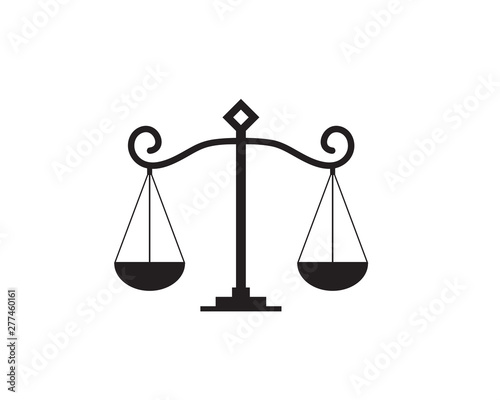 Column Logo Template vector icon illustration