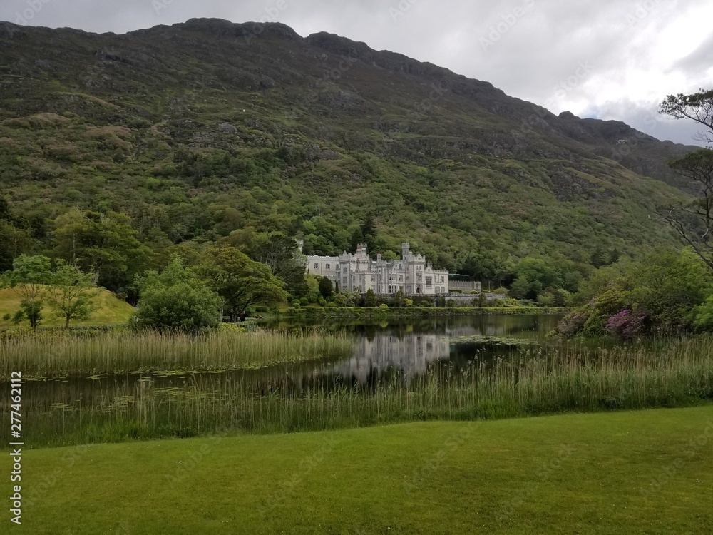 Ireland castle reflection