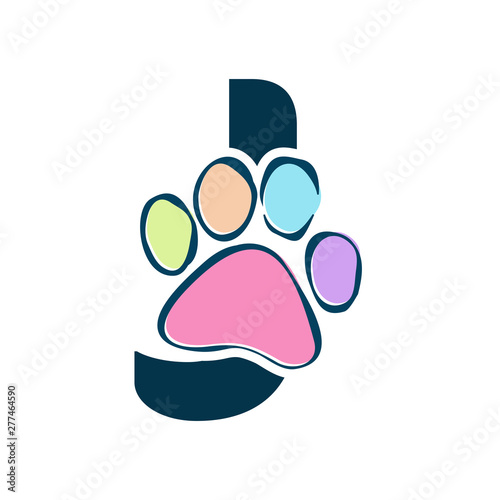 Initial J Paws