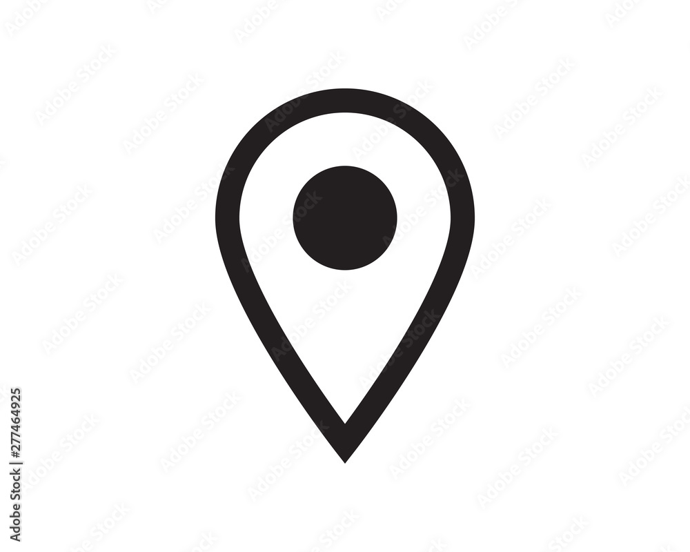 Location point Logo template vector icon illustration Location point Logo template vector icon illustration