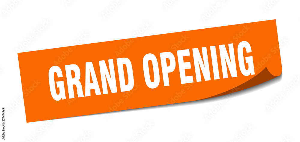 grand opening sticker. grand opening square isolated sign. grand opening grand opening sticker. grand opening square isolated sign. grand opening