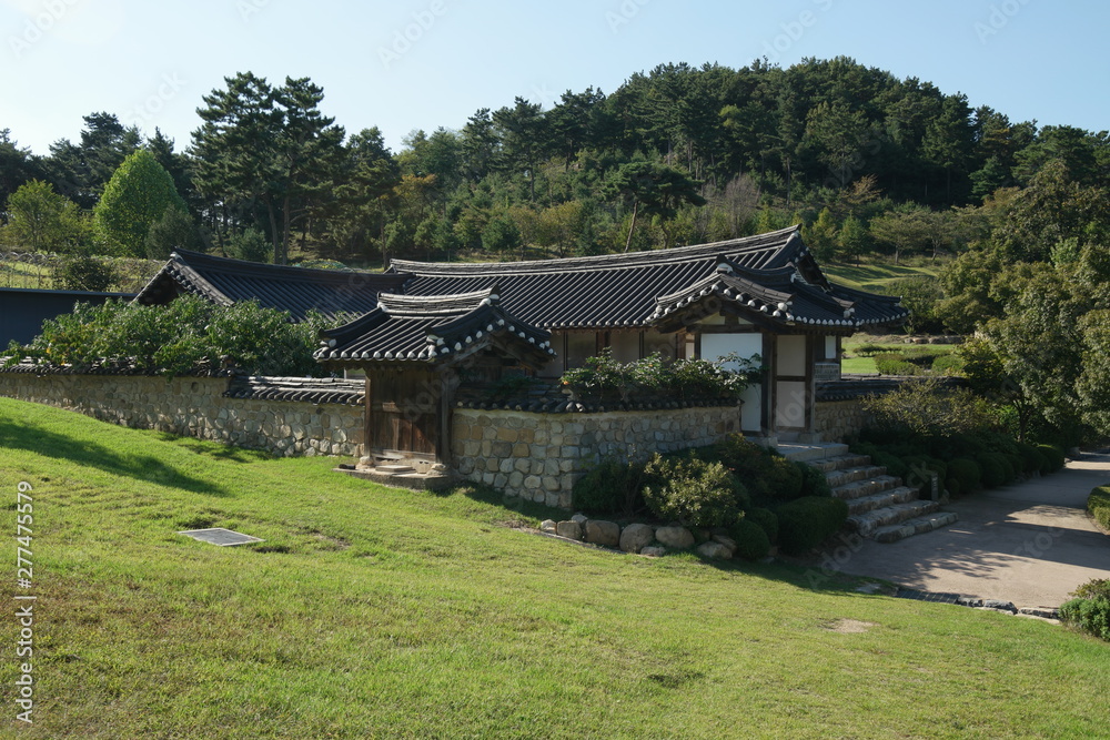 Chusa old house of South Korea