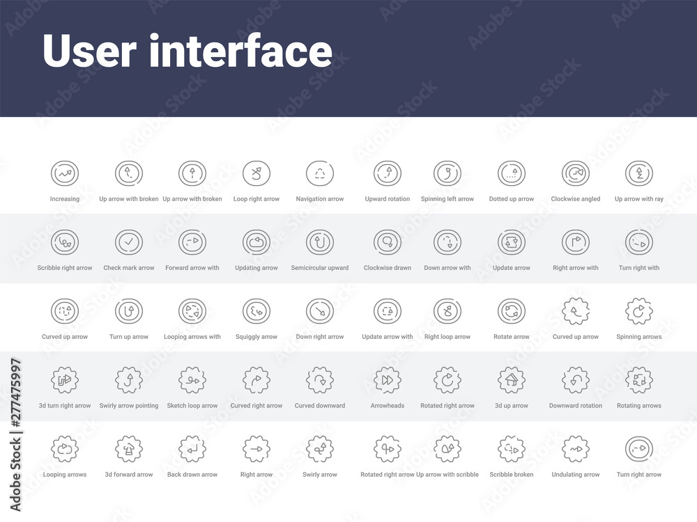 50 user interface set icons such as turn right arrow with broken line, undulating arrow, scribble broken line, up arrow with scribble, rotated right with broken line, swirly right back drawn 3d 50 user interface set icons such as turn right arrow with broken line, undulating arrow, scribble broken line, up arrow with scribble, rotated right with broken line, swirly right back drawn 3d