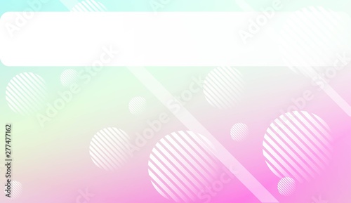 Abstract Shiny Moderns, Lines, Circle, Space for Text. For Cover Page, Landing Page, Banner. Vector Illustration with Color Gradient.