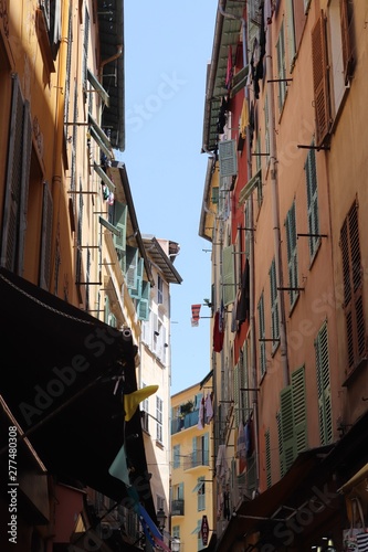 old street in venice italy