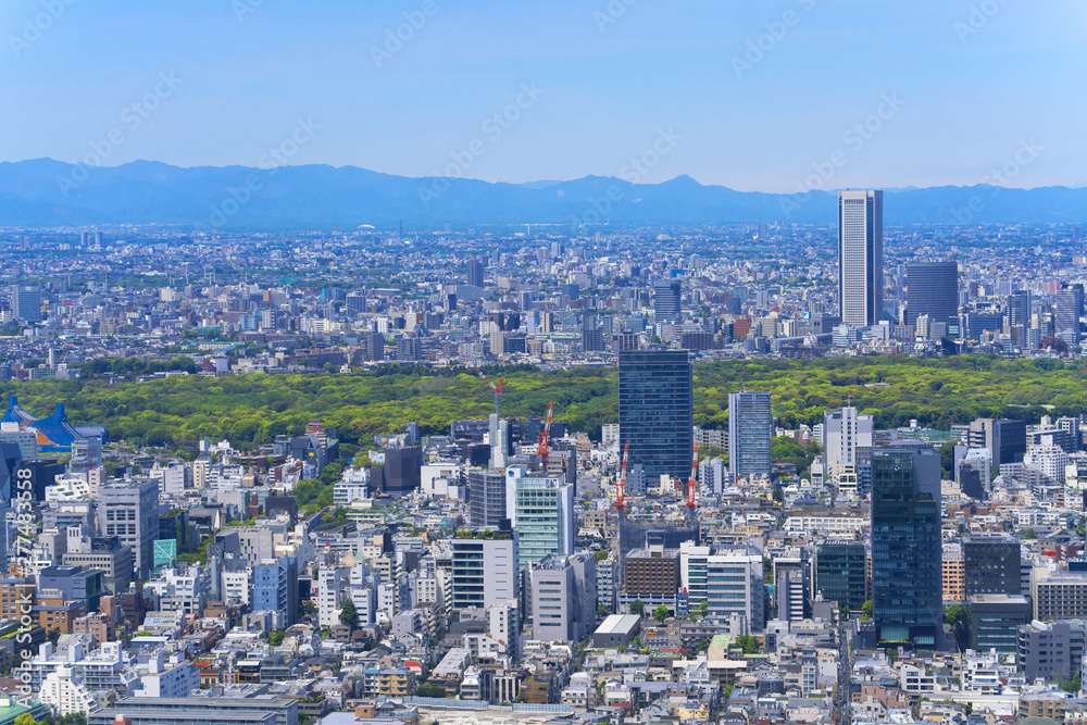 東京風景　2019　春　六本木から望む原宿　方面