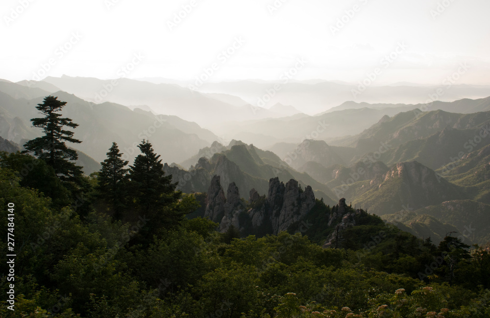 panoramic view of the mountains panoramic view of the mountains