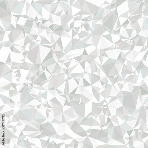 Fototapeta Naklejka Na Ścianę i Meble -  Abstract Polygonal Grey and White Background for Universal Application.