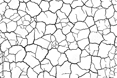 cracks ground for abstract background