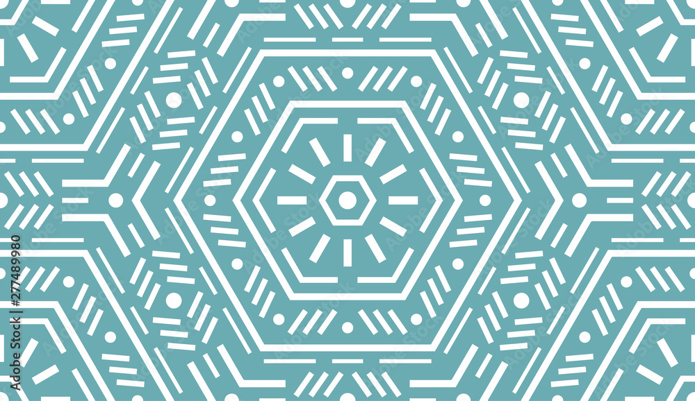 Geometric Pattern. Endless Background. Seamless Geometric Pattern. Endless Background. Seamless