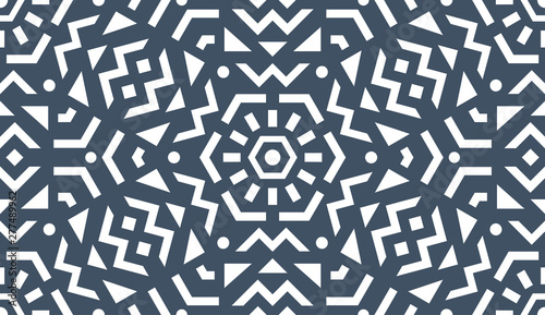 Geometric Pattern. Endless Background. Seamless