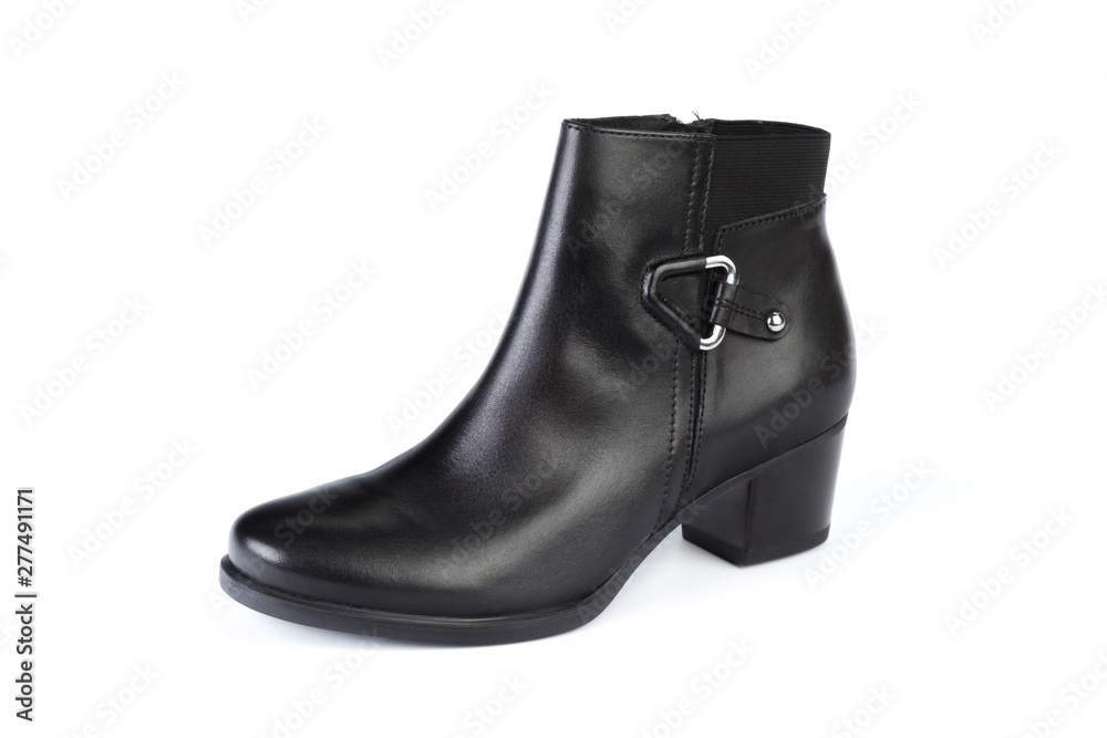 Woman ankle boots isolated on white background Woman ankle boots isolated on white background