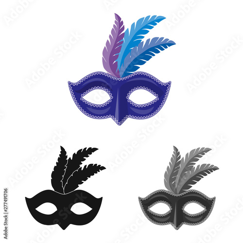 Vector design of luxury and celebration logo. Collection of luxury and hide stock vector illustration.