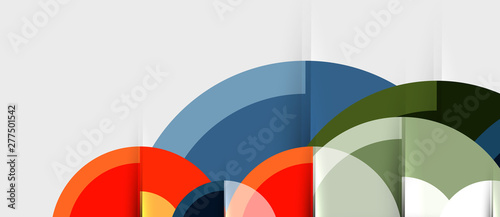 Circular geometrical design template
