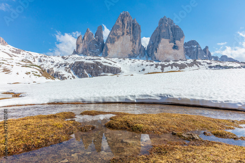 The Three Peaks of Lavaredo (Tre Cime di Lavaredo) photo