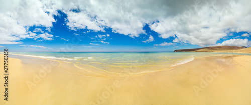 panorama - beautiful beach on Fuerteventura