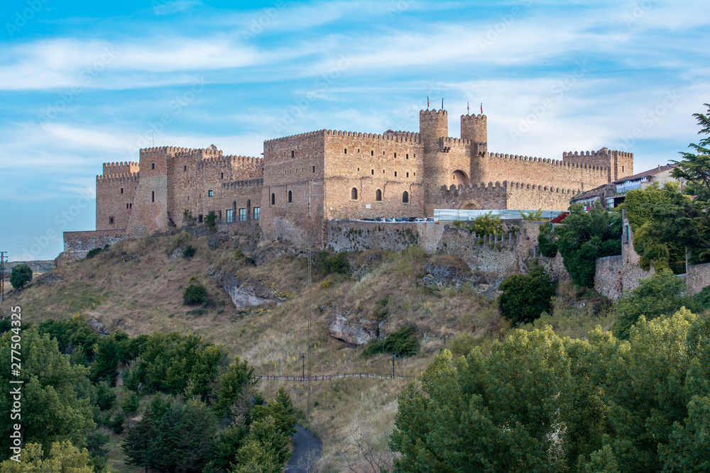 The castle of Siguenza is now a hotel in the province of Guadalajara (Spain)