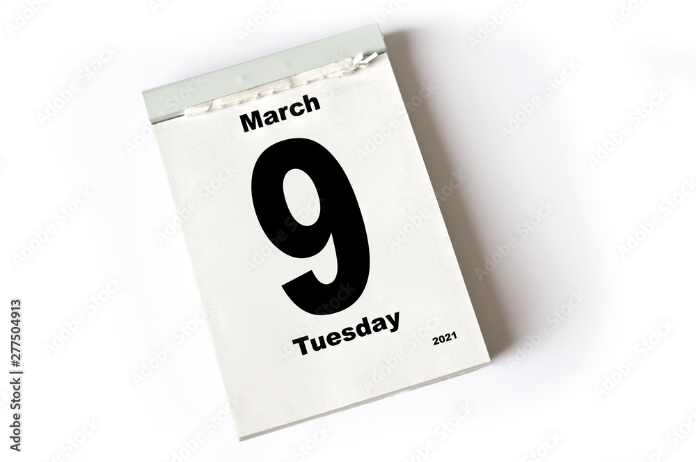 9. March 2021 9. March 2021