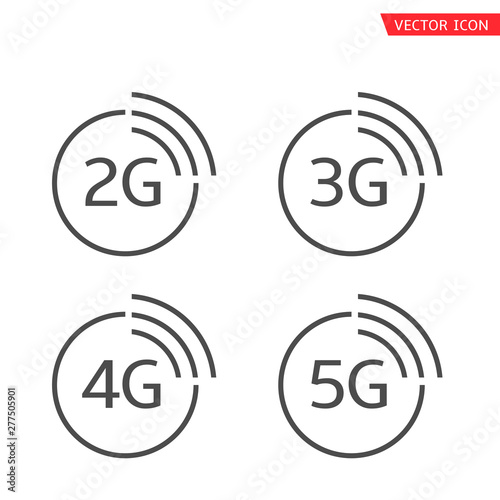 5G vector icon