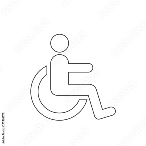 Disabled Handicap Icon sign