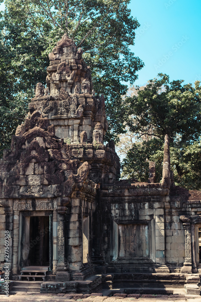 Angkor Wat in Cambodia is the largest religious monument in the world and a World heritage listed complex