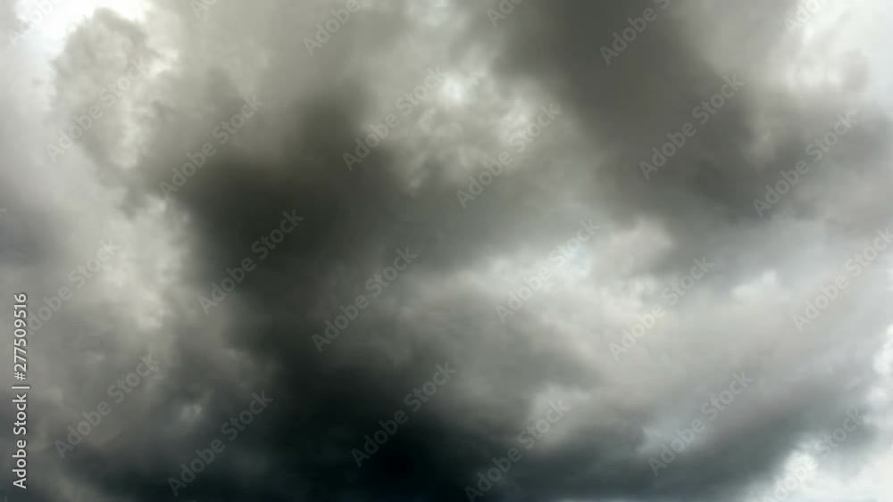 Dark and Dramatic Storm Clouds Area Background. Time lapse Dark and Dramatic Storm Clouds Area Background. Time lapse