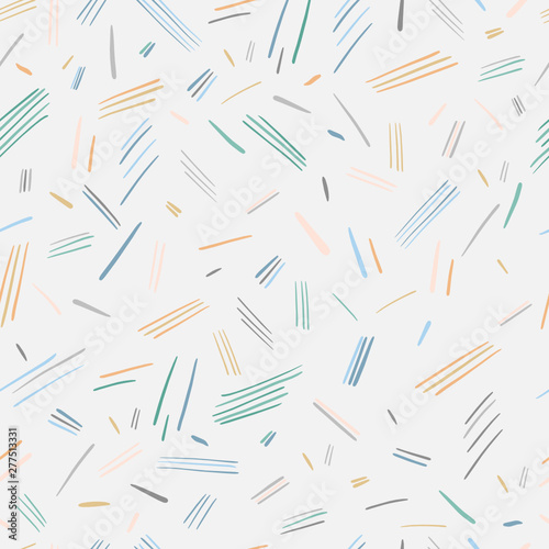 Beige background with pastel stripes. Vector seamless pattern  can be used for fabrics  wallpaper  web  scrabboking  card.  