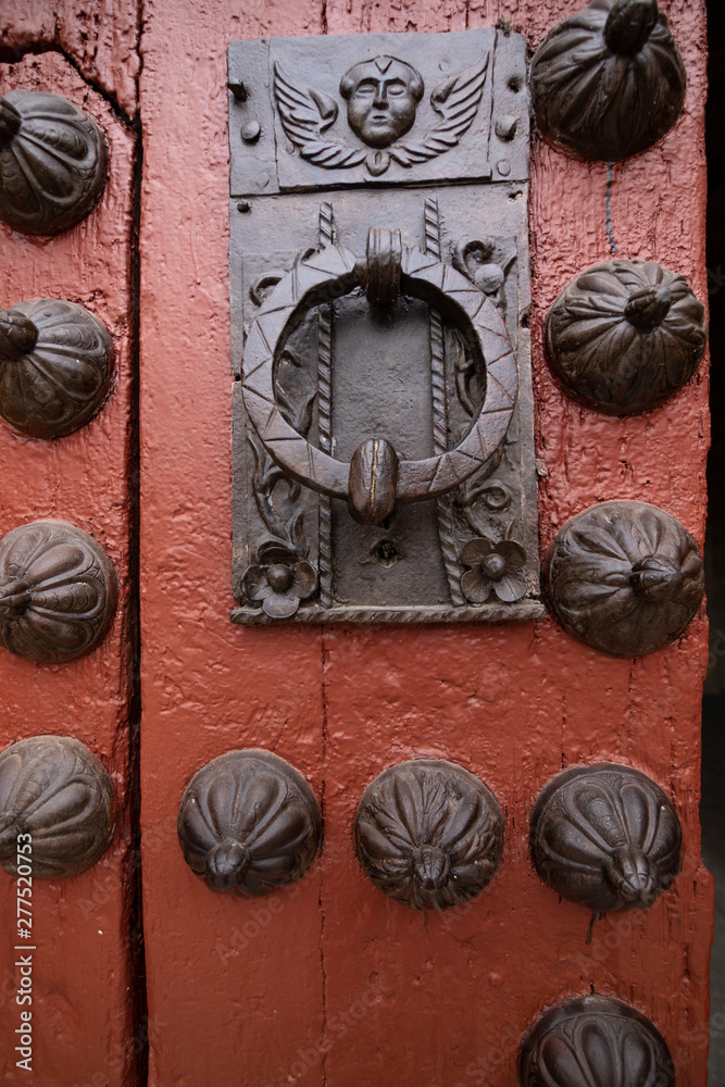 detail of an old door detail of an old door