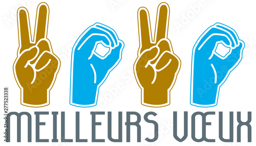 Vœux 2020 mains langage des sourd 3