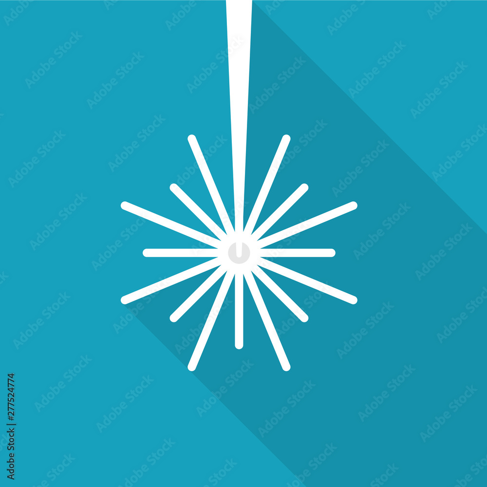 laser ray icon- vector illustration laser ray icon- vector illustration