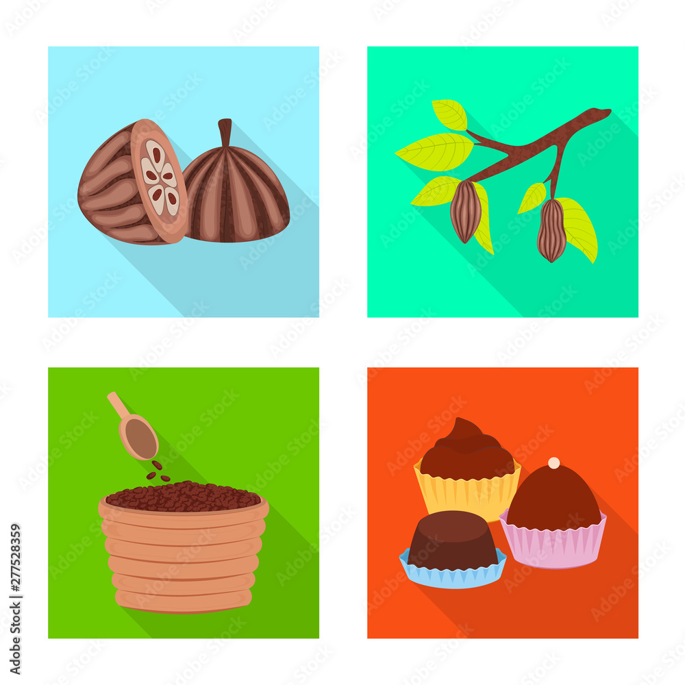 Isolated object of treat and product symbol. Set of treat and yummy stock symbol for web. Isolated object of treat and product symbol. Set of treat and yummy stock symbol for web.