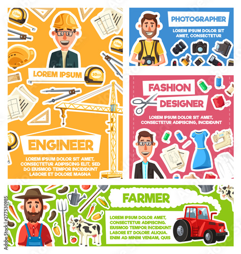 Engineer, photographer, farmer, fashion designer