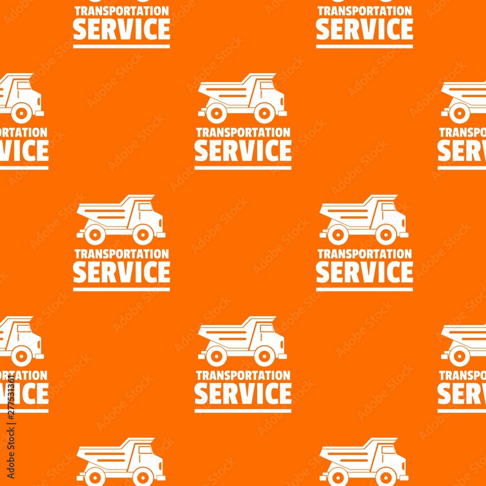 Transportation company pattern vector orange for any web design best Transportation company pattern vector orange for any web design best