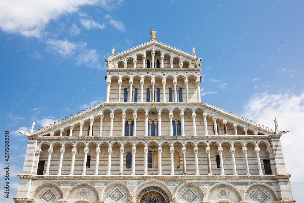 Detail of the Primatial Metropolitan Cathedral of the Assumption of Mary in Pisa