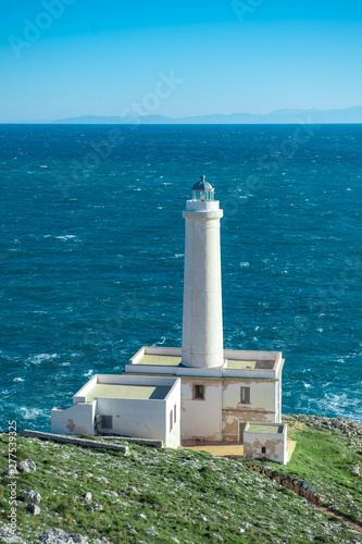 lighthouse la palacia salento otranto photo