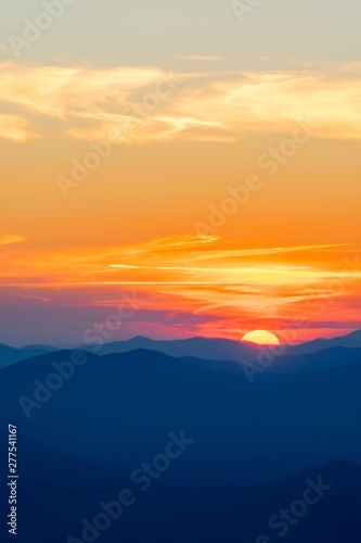 mountain sunset © Kimie Yates